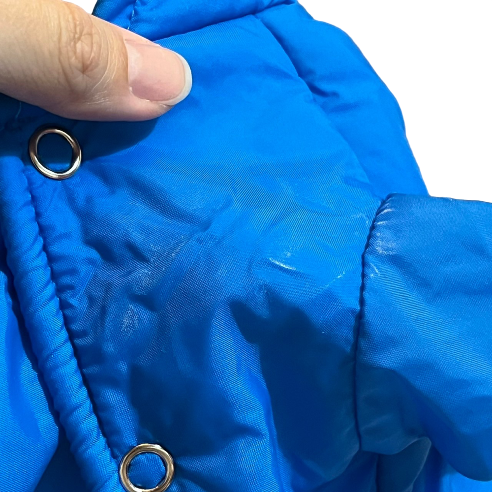 ❮二手❯ 美國 Disney 迪士尼 史迪奇 寵物鋪棉冬季衣服 鋪棉背心 毛背心 保暖衣 狗衣服 貓衣服-細節圖4