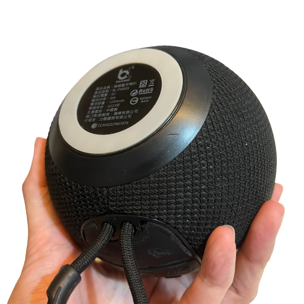 ❮二手❯ 美國 blacklabel 無線藍牙喇叭 BL-PWS05 無線藍芽喇叭 真無線 重低音 運動喇叭 音箱 音響-細節圖8