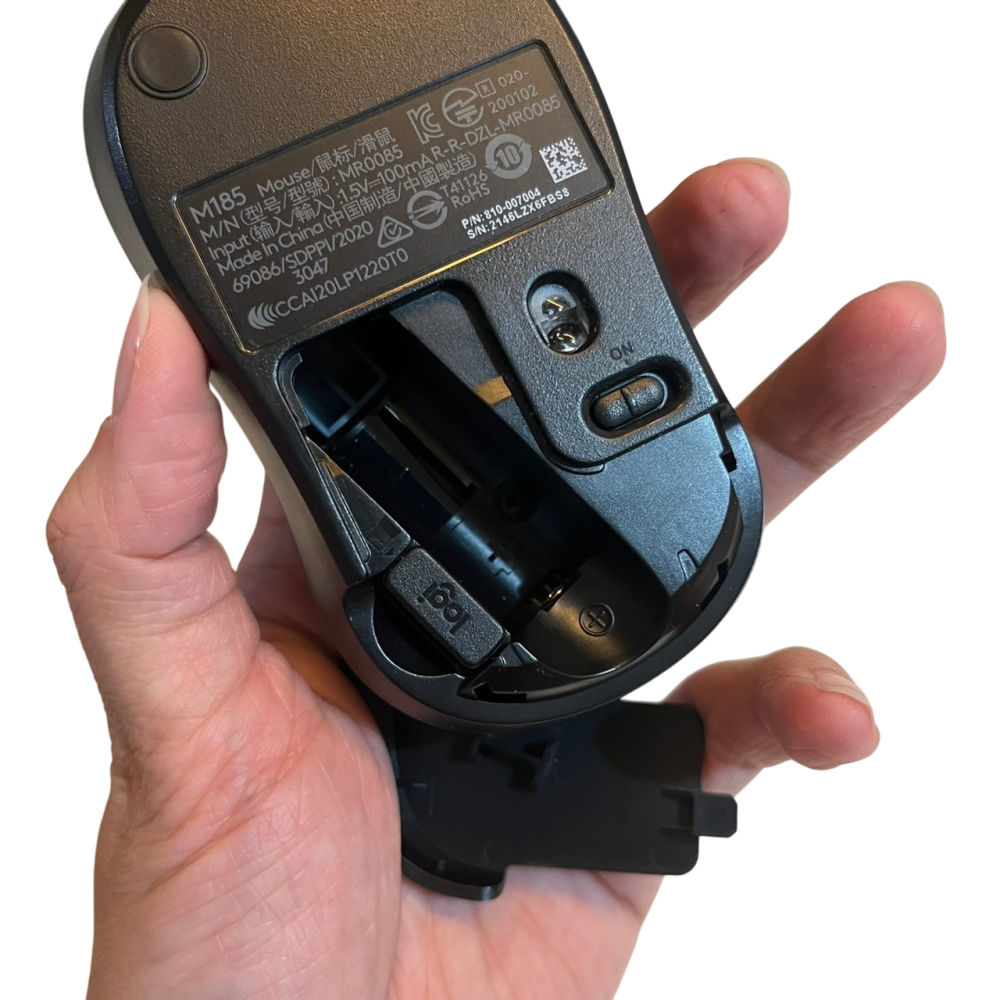 ❮二手❯ 瑞士 Logitech 羅技 無線滑鼠 M185 滑鼠 手感滑鼠 USB 電競滑鼠 接收器滑鼠 鍵盤 鼠標-細節圖6