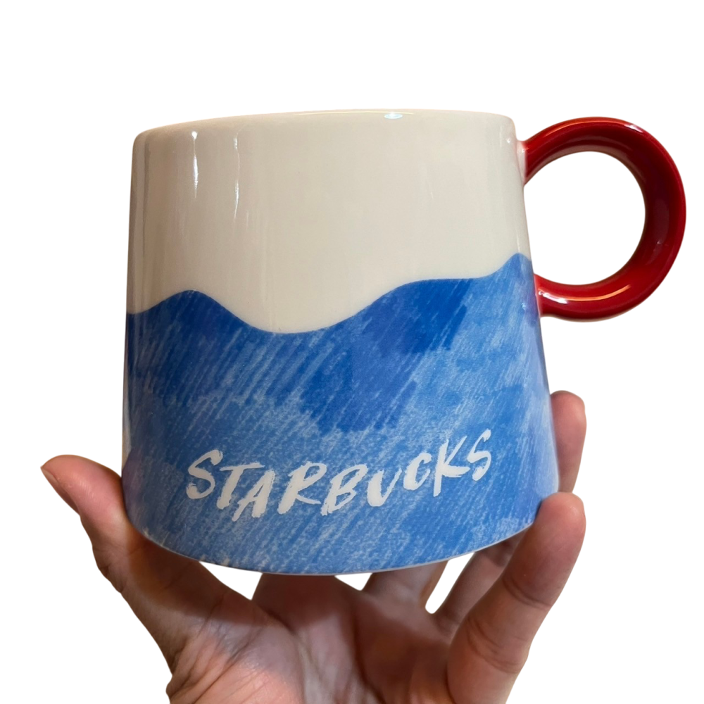 ❮全新❯ 日本 STARBUCKS 星巴克 沖繩限定 馬克杯三件組 達摩237ml  犬張子355ml  富士山-細節圖3