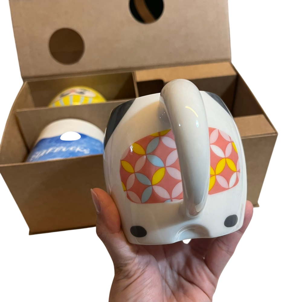 ❮全新❯ 日本 STARBUCKS 星巴克 沖繩限定 馬克杯三件組 達摩237ml  犬張子355ml  富士山-細節圖9