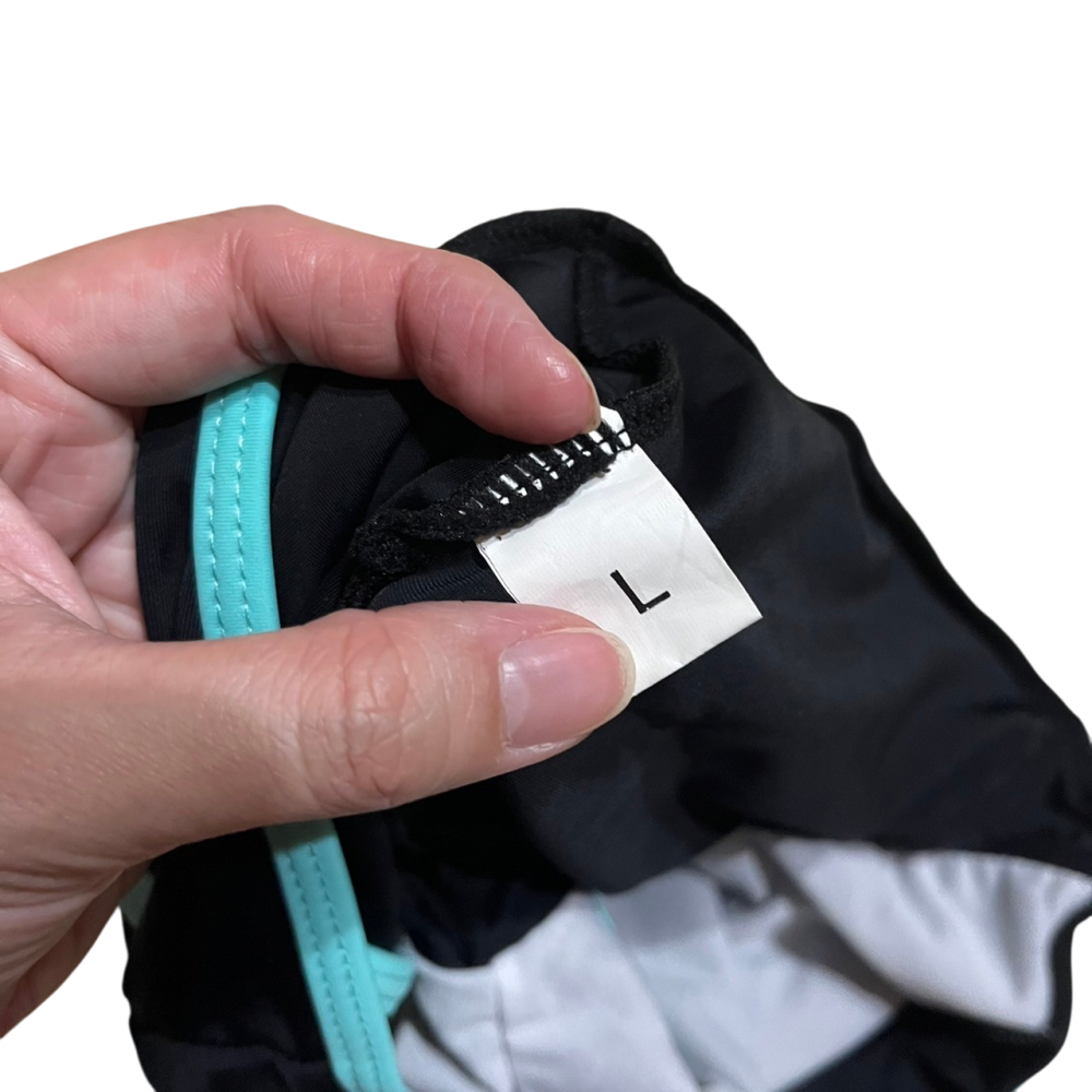 ❮近新❯ BEST L號 泳褲 女用泳衣下半身泳褲 游泳褲子 游泳褲 泳裝 潛水服飾 泳褲 褲子 螢光藍 海島-細節圖3