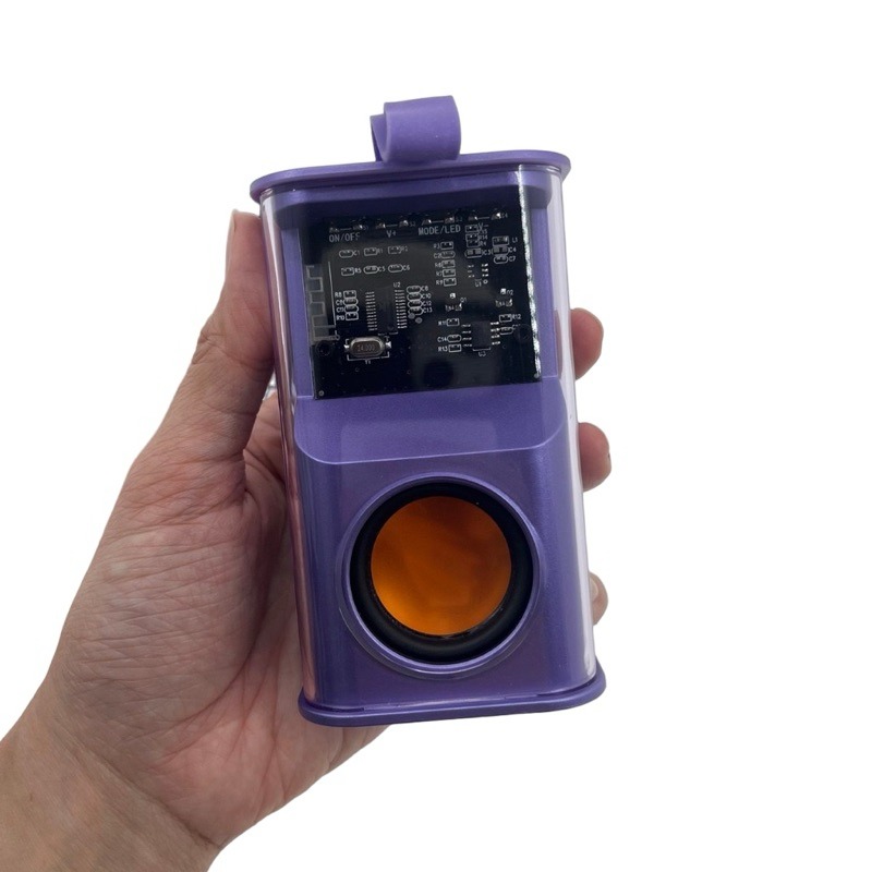 ❮全新❯ TWS 對聯 酷炫機甲小鋼砲 小鋼砲藍芽喇叭音響 行動電源 藍牙音箱 LED氛圍燈 無線喇叭 音響喇叭-細節圖3