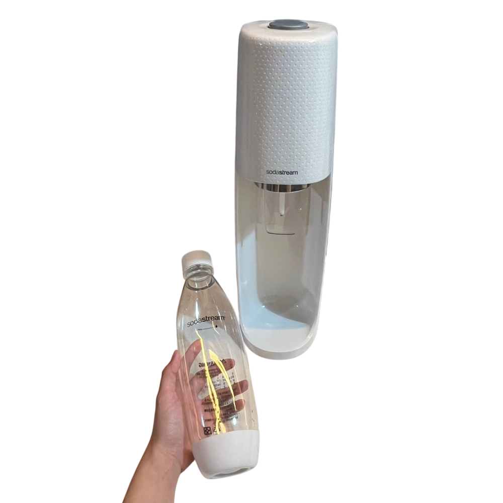 ❮二手❯ 以色列 sodastream Terra/spirit/Jet 自動扣瓶氣泡水機 純淨白經典氣泡水機 氣泡水機-細節圖2