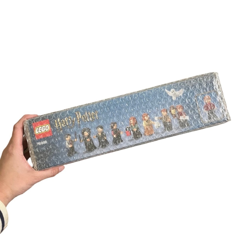 ❮全新❯ 丹麥 LEGO 樂高 75980 哈利波特 Harry Potter 洞穴屋 榮恩家 威斯壯 盒況優良-細節圖4