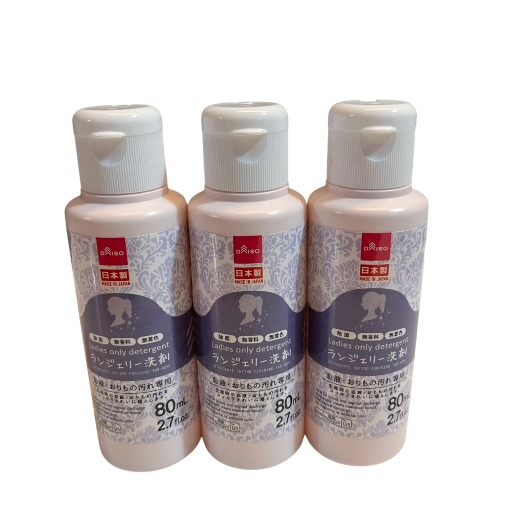 ❮全新❯ 日本 DAISO 大創 化妝棉清洗劑 80ml 粉撲清洗劑 女性內衣褲清潔劑 血漬劑 女性經期專用洗劑-細節圖5