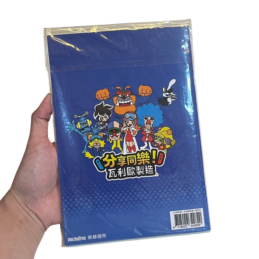 ❮全新❯ 日本 Nintendo 任天堂 switch 分享同樂 瓦利歐製造 特典 筆記本 NS 日記本 記事本-細節圖2