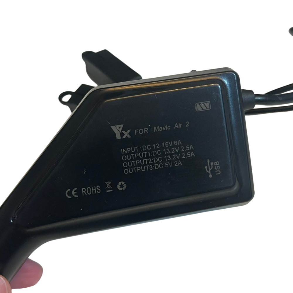 ❮二手❯ YX DJI 大疆 Mavic Air 2 一對六 高速充電器 無人機 空拍機 快速充電 車充 電池充電器-細節圖4