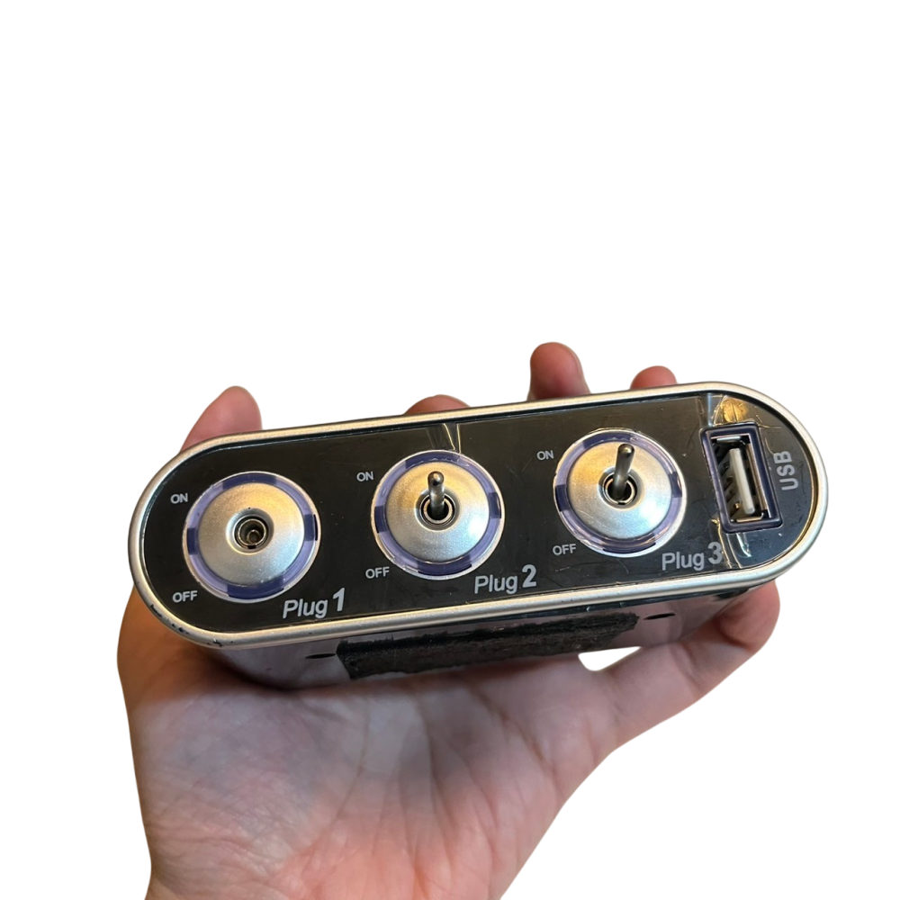 ❮二手❯ USB車充 一分三 點煙器 車用 點煙器 車載 充電器 一拖三 車用充電器 車用充電線 車充頭 車用電源 充電-細節圖5