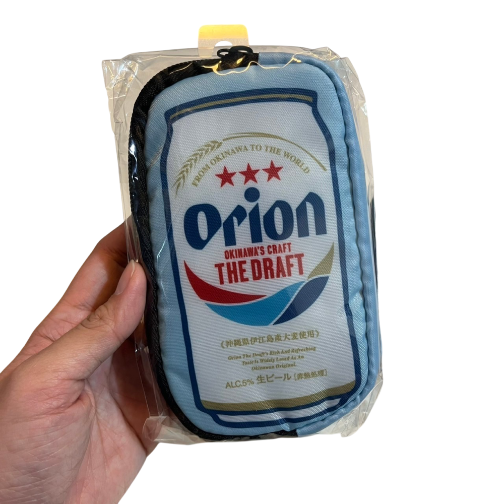 ❮全新❯ 日本 ORION 奧利安啤酒 沖繩限定環保袋 收納袋 交換禮物 情人節禮物 音樂祭 海灘袋 野餐袋 外送袋-細節圖3
