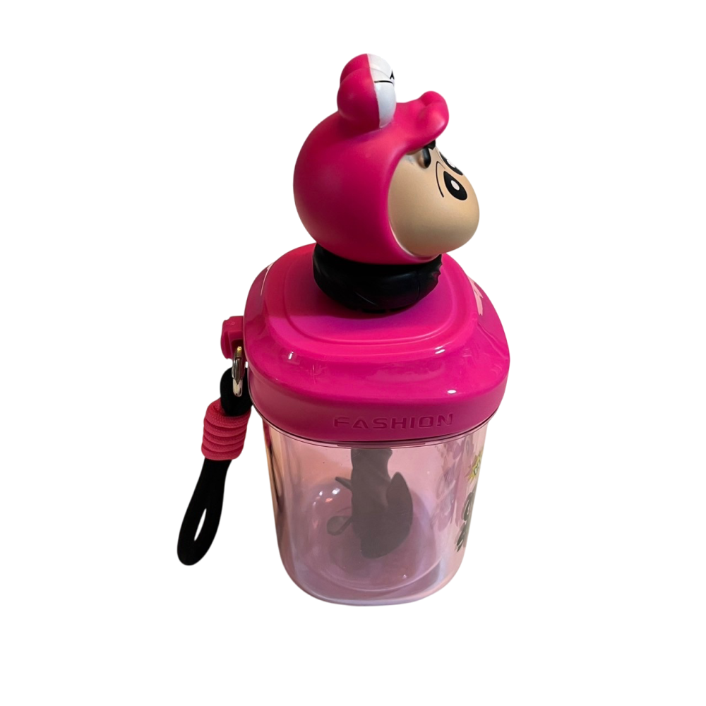 ❮二手❯ MTUTU 萌兔兔 日本蠟筆小新 水杯 易啟飲 飲用杯 500ml 攪拌杯 環保杯 杯子 水壺-細節圖2