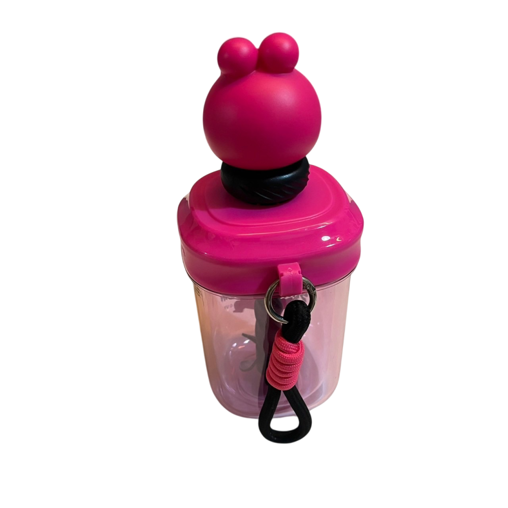 ❮二手❯ MTUTU 萌兔兔 日本蠟筆小新 水杯 易啟飲 飲用杯 500ml 攪拌杯 環保杯 杯子 水壺-細節圖3