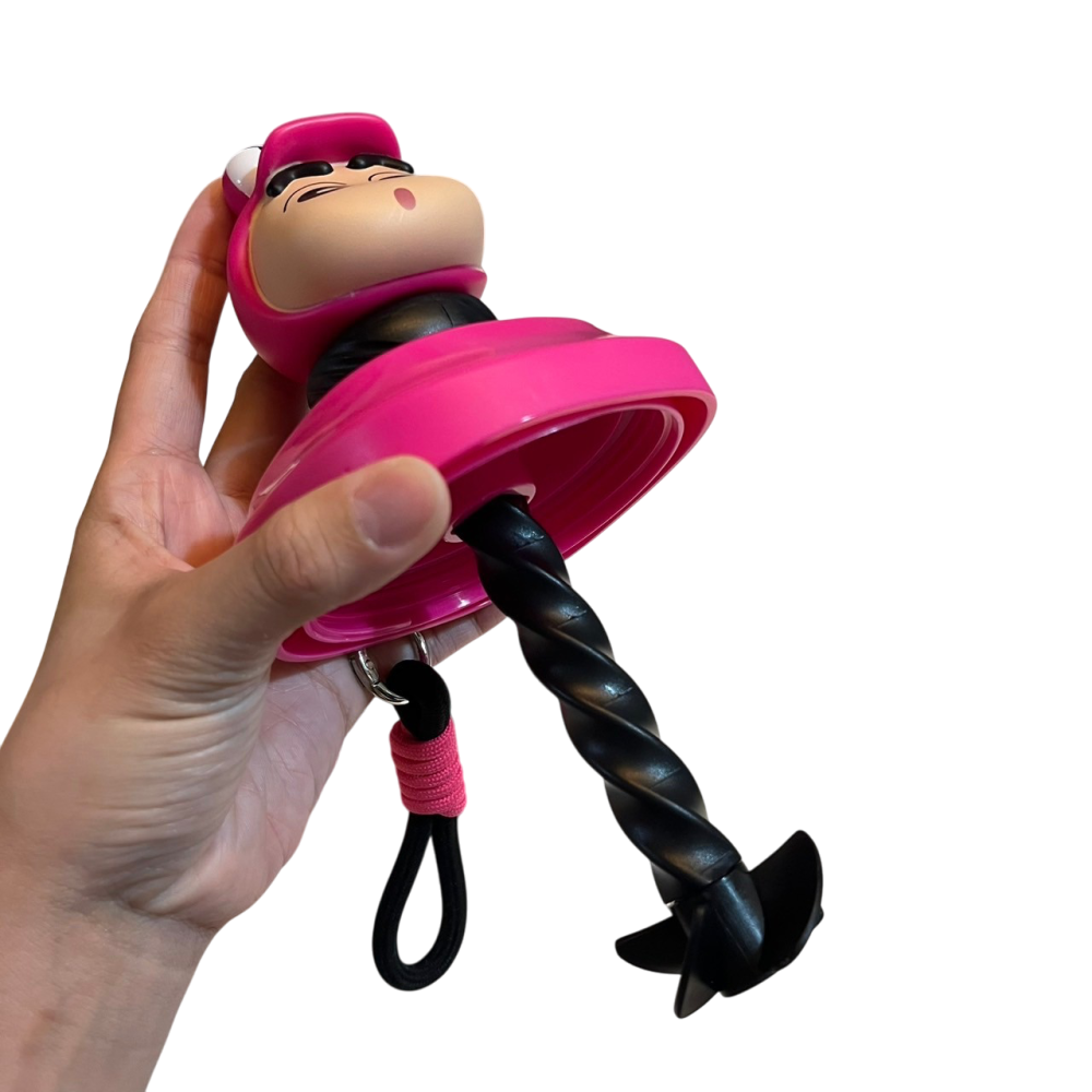 ❮二手❯ MTUTU 萌兔兔 日本蠟筆小新 水杯 易啟飲 飲用杯 500ml 攪拌杯 環保杯 杯子 水壺-細節圖6