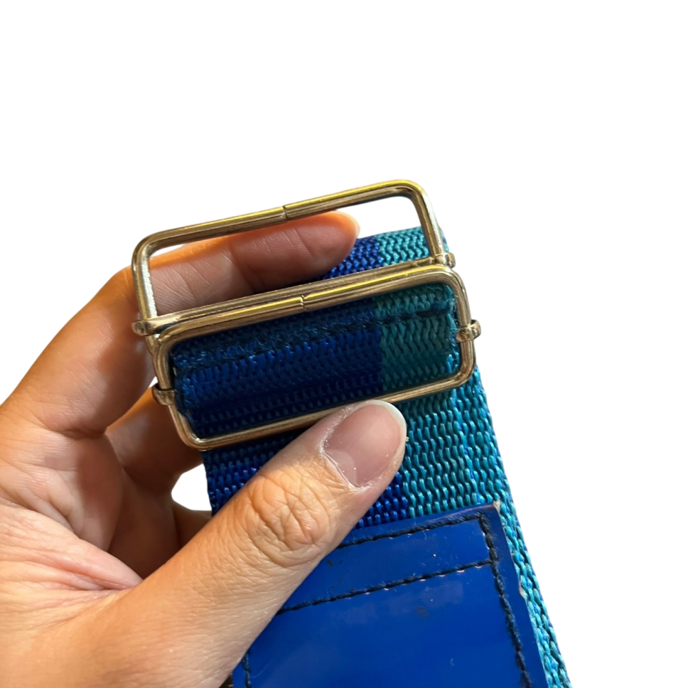 ❮二手❯ PURPOSE 束帶 加長長度 密碼鎖 各尺寸行李箱固定保護帶 附鎖打包固定 超厚防水尼龍布可直立束帶 航空箱-細節圖3