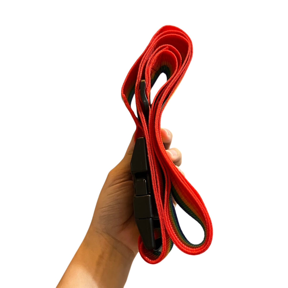 ❮二手❯ PURPOSE 束帶 加長長度 密碼鎖 各尺寸行李箱固定保護帶 附鎖打包固定 超厚防水尼龍布可直立束帶 航空箱-細節圖8