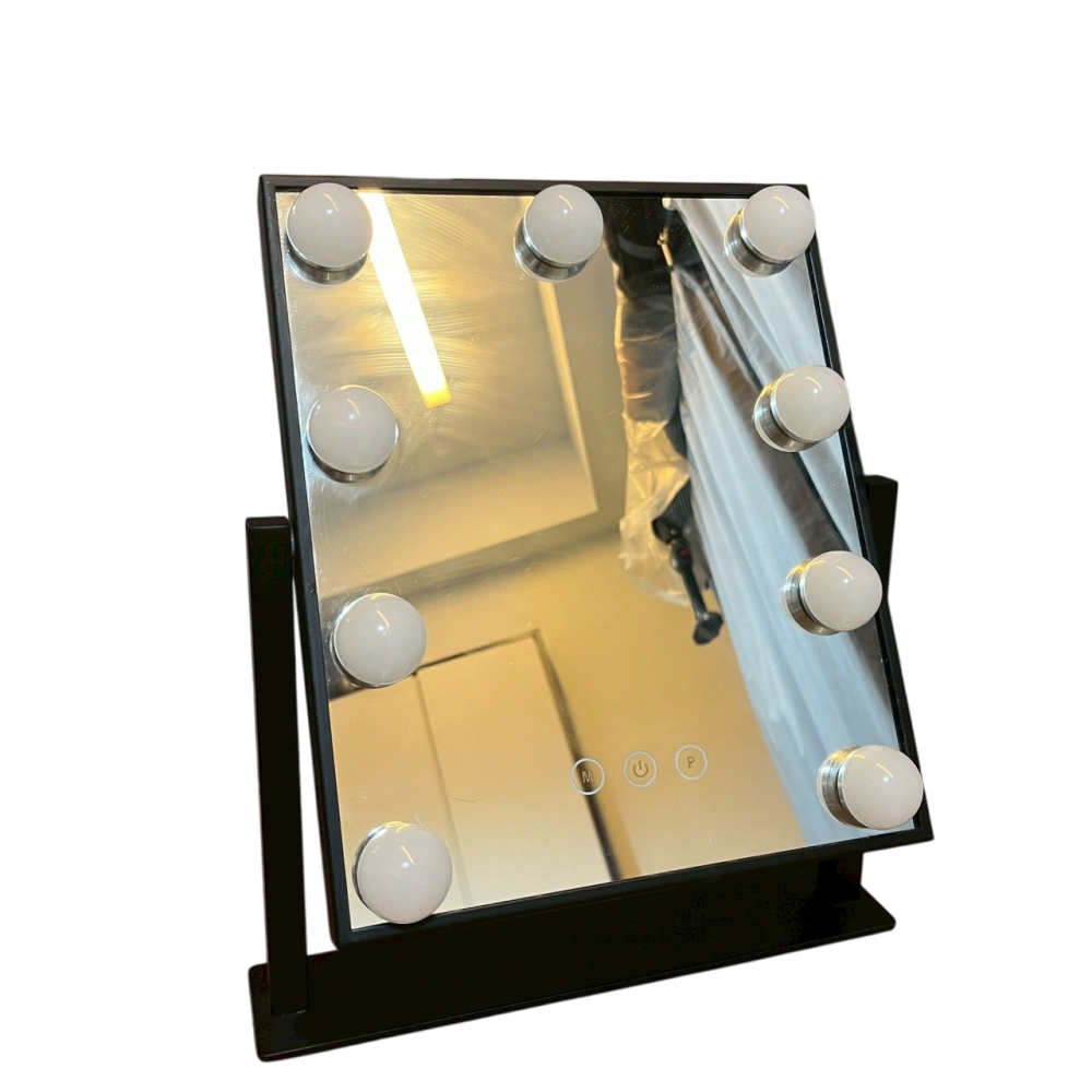 ❮二手❯ 美國 Hollywood 好萊塢 LED化妝鏡 調光美妝鏡 好萊塢化妝鏡 美妝補光鏡 化妝鏡 鏡子 桌面鏡-細節圖6