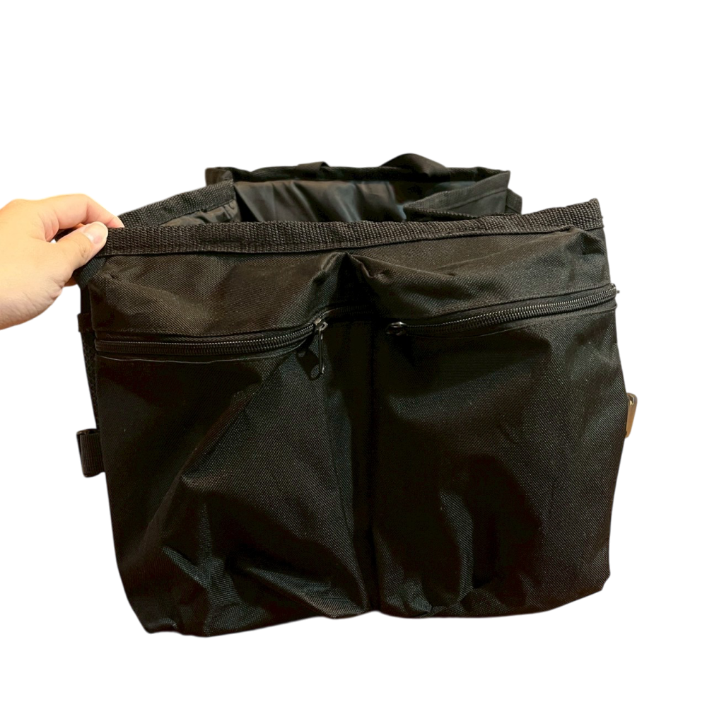 ❮二手❯ 美國 Meguiar＇s 汽車保養品收納包 清潔用品收納包 美容包 車用收納包 收納袋 收納籃 置物籃 置物袋-細節圖5