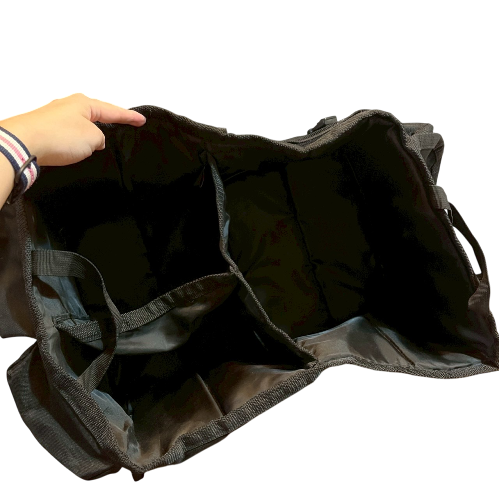 ❮二手❯ 美國 Meguiar＇s 汽車保養品收納包 清潔用品收納包 美容包 車用收納包 收納袋 收納籃 置物籃 置物袋-細節圖7