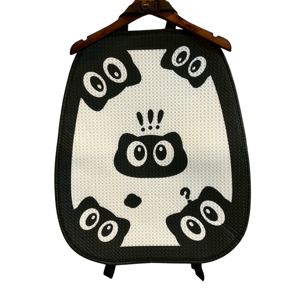 ❮全新❯ Car 汽車坐墊 四季通用 主駕駛座椅套 超薄布藝墊子 夏季座墊 涼墊 墊子 預防長途旅行 腰部痠痛-細節圖2