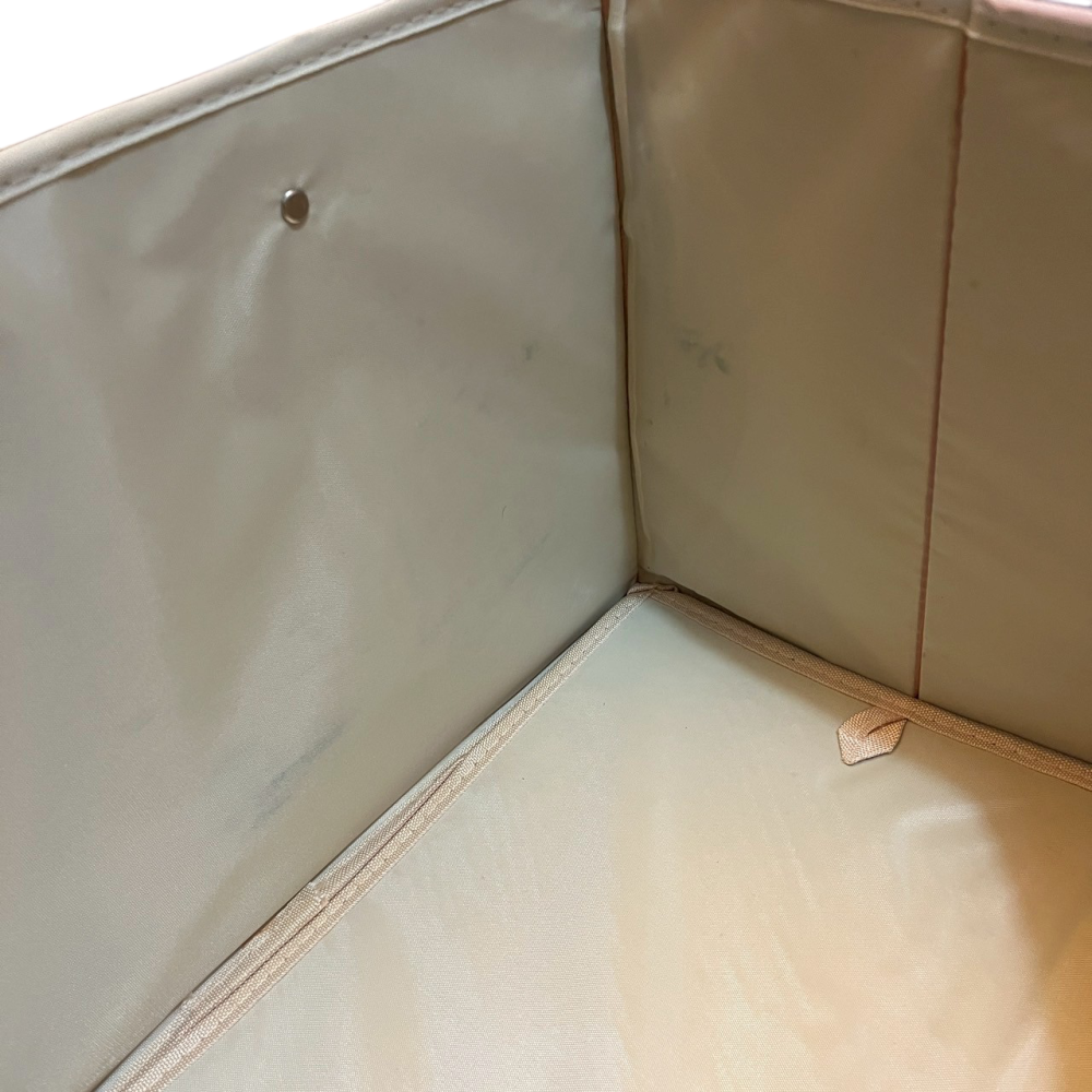 ❮近新❯ 日本 木の暉 多功能收納包 38*25*24cm 收納籃 置物籃 桌上收納 衣櫥收納 收納盒 收納包 置物盒-細節圖5