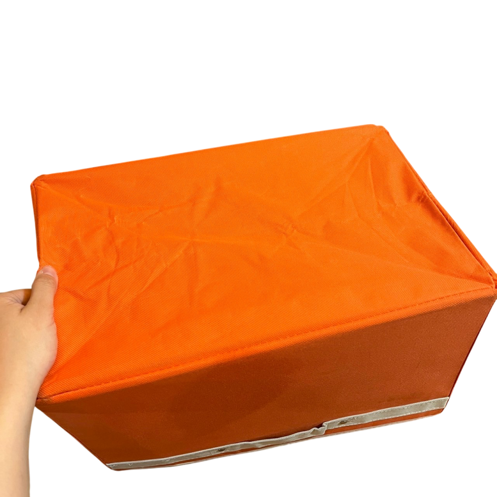 ❮近新❯ 日本 木の暉 多功能收納包 38*25*24cm 收納籃 置物籃 桌上收納 衣櫥收納 收納盒 收納包 置物盒-細節圖7