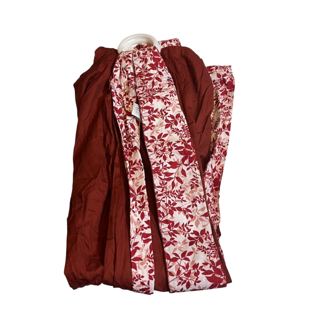 ❮二手❯ MAMMY VILLAGE 六甲村 樂活愛兒揹巾 新生兒背巾 嬰兒揹帶 透氣款 可調式 親餵哺乳 外出攜帶 紅-細節圖2