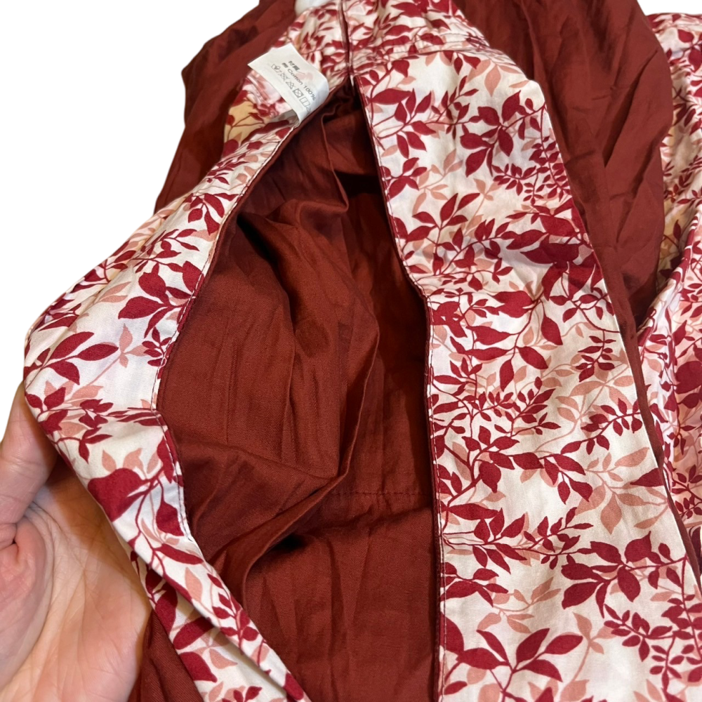 ❮二手❯ MAMMY VILLAGE 六甲村 樂活愛兒揹巾 新生兒背巾 嬰兒揹帶 透氣款 可調式 親餵哺乳 外出攜帶 紅-細節圖4