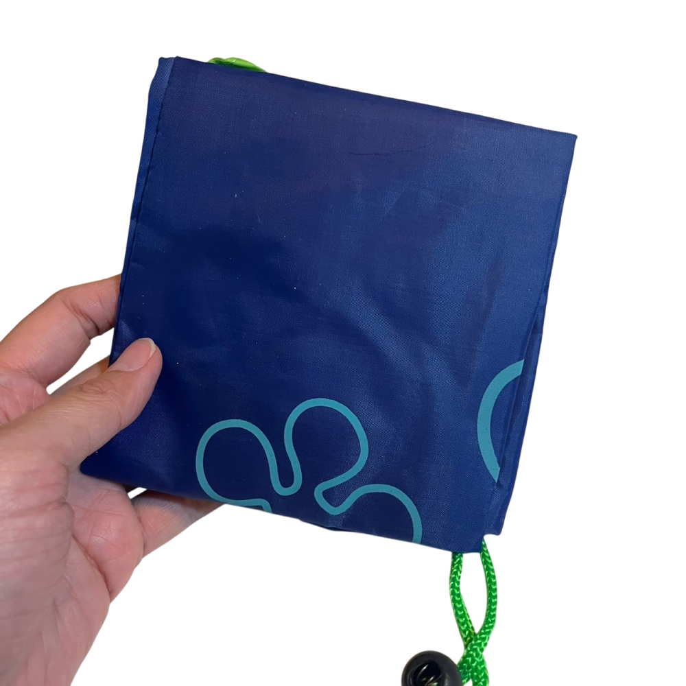 ❮全新❯ Strawberry 10L 草莓摺疊購物袋 環保袋 大容量收納包 手提沙灘袋 創意折疊包 野餐包 便攜購物袋-細節圖4