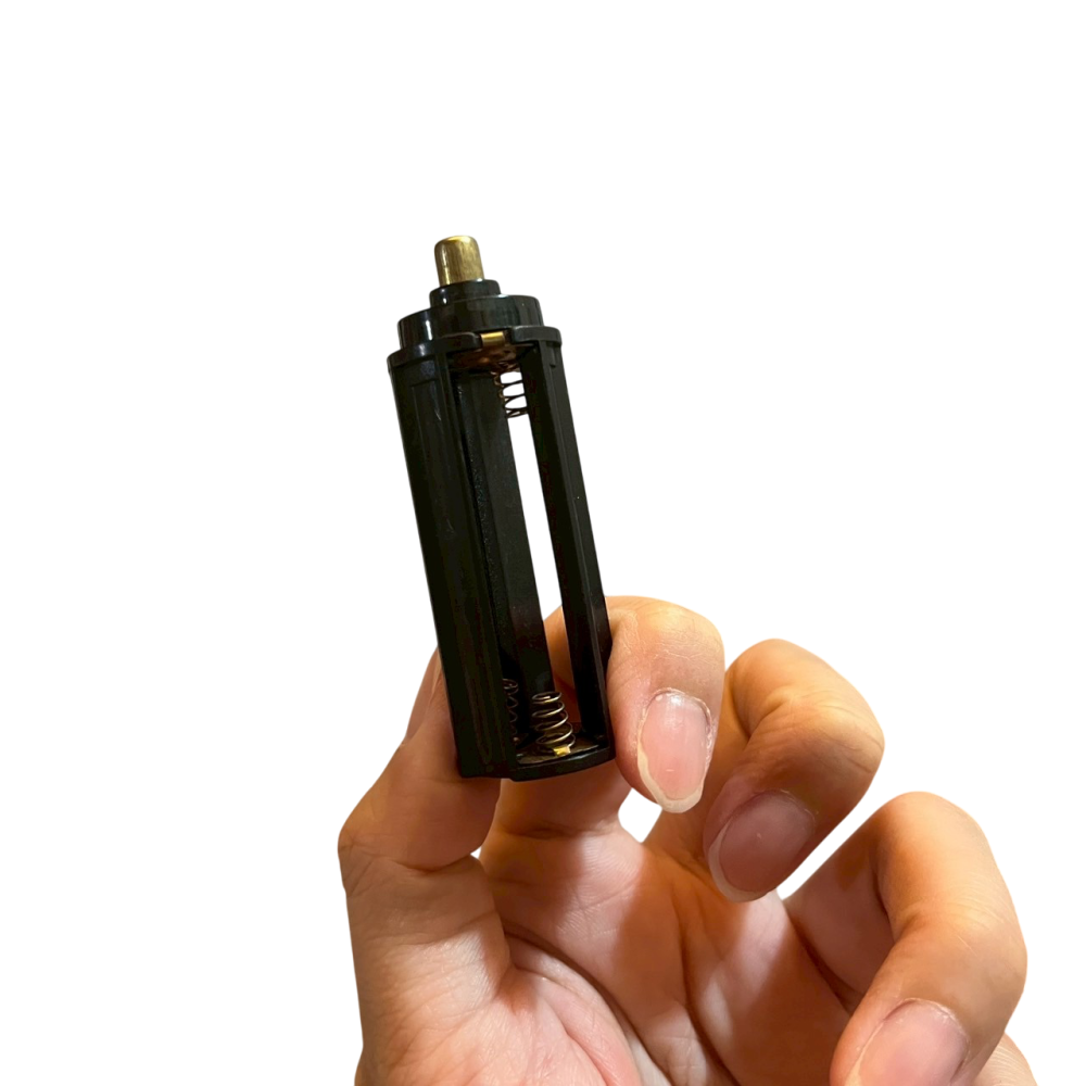 ❮二手❯ Universal 通用型 三節AAA串連電池盒 手燈電池盒/電池匣 4號電池*3 LED強光手電筒-細節圖6