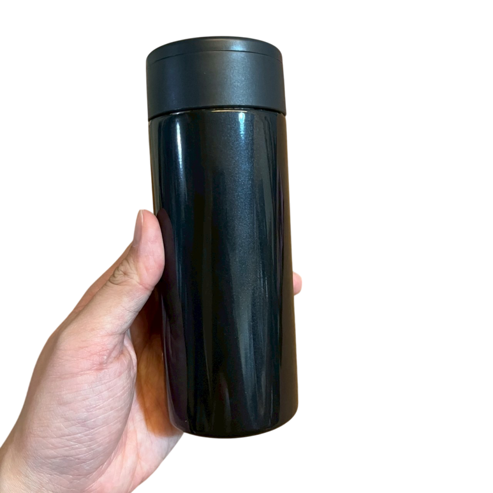 ❮二手❯ COOK POWER 鍋寶 不鏽鋼內陶瓷輕巧口袋杯 245ml 保溫杯 保溫瓶 環保杯 隨身杯 保溫瓶 環保-細節圖2