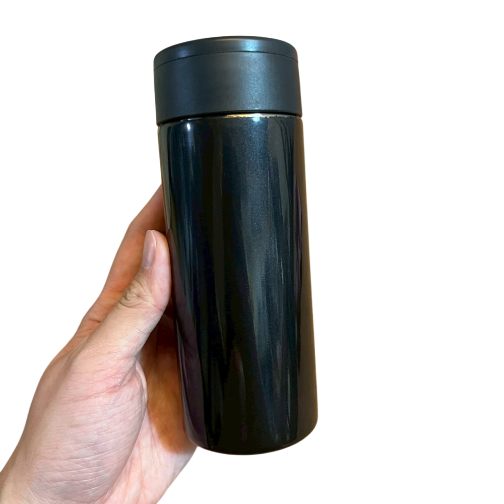 ❮二手❯ COOK POWER 鍋寶 不鏽鋼內陶瓷輕巧口袋杯 245ml 保溫杯 保溫瓶 環保杯 隨身杯 保溫瓶 環保-細節圖3