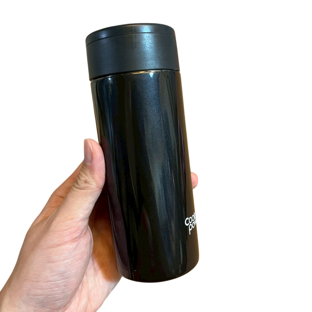 ❮二手❯ COOK POWER 鍋寶 不鏽鋼內陶瓷輕巧口袋杯 245ml 保溫杯 保溫瓶 環保杯 隨身杯 保溫瓶 環保-細節圖4