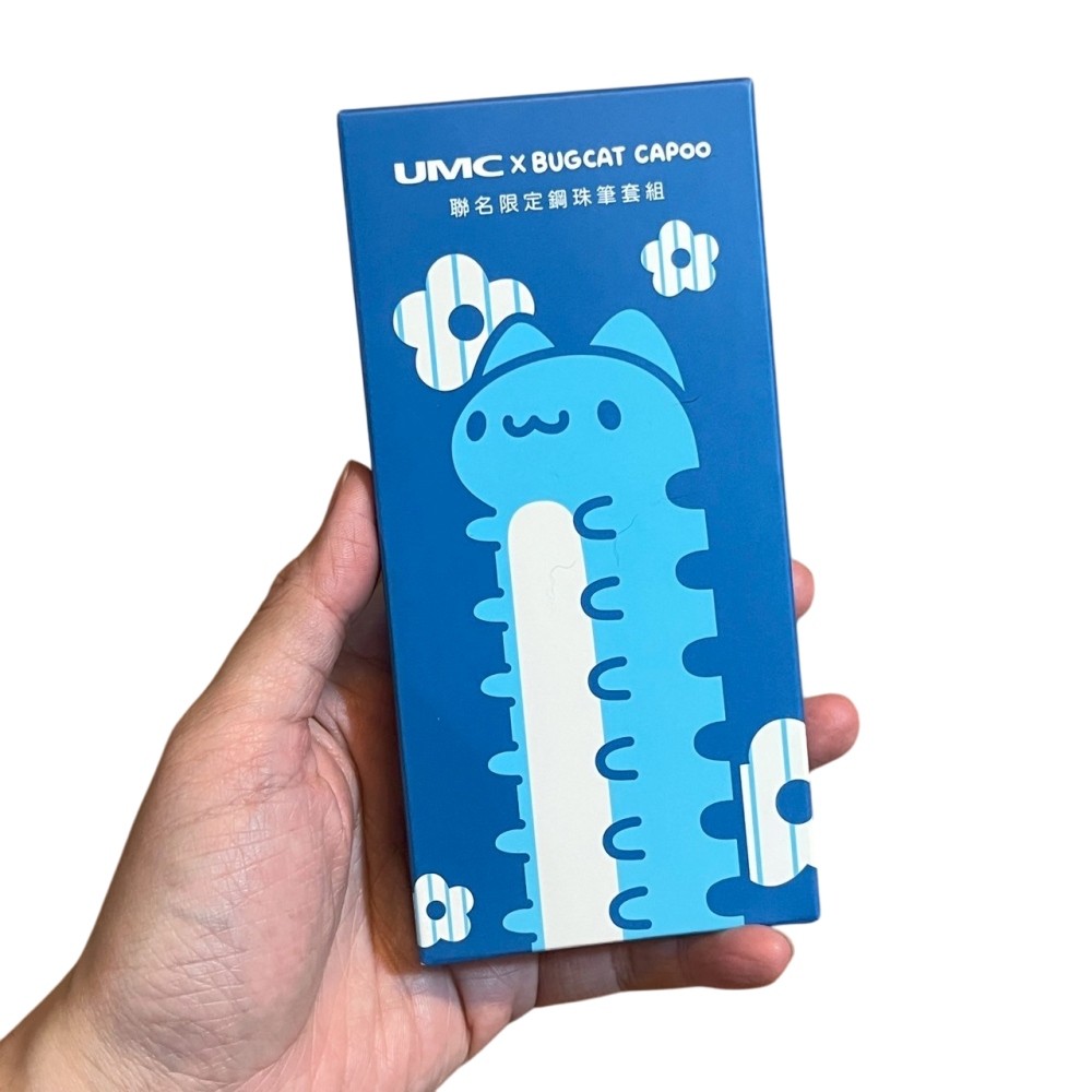 ❮全新❯ 貓貓蟲咖波 Capoo 咖波 UMC 鋼珠筆套組 鋼筆 聯電 聯名限定 2025 股東會紀念品-細節圖2