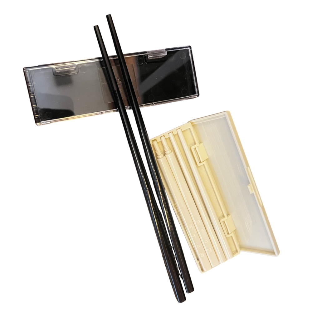 ❮全新❯ 慈濟 Tzu-Chi 靜思書軒 淨斯 雙截旋轉筷 環保筷 環保餐具 方便攜帶 不占空間 耐熱 食用級-細節圖4