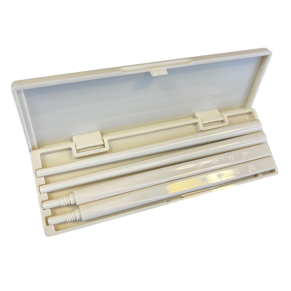 ❮全新❯ 慈濟 Tzu-Chi 靜思書軒 淨斯 雙截旋轉筷 環保筷 環保餐具 方便攜帶 不占空間 耐熱 食用級-細節圖5