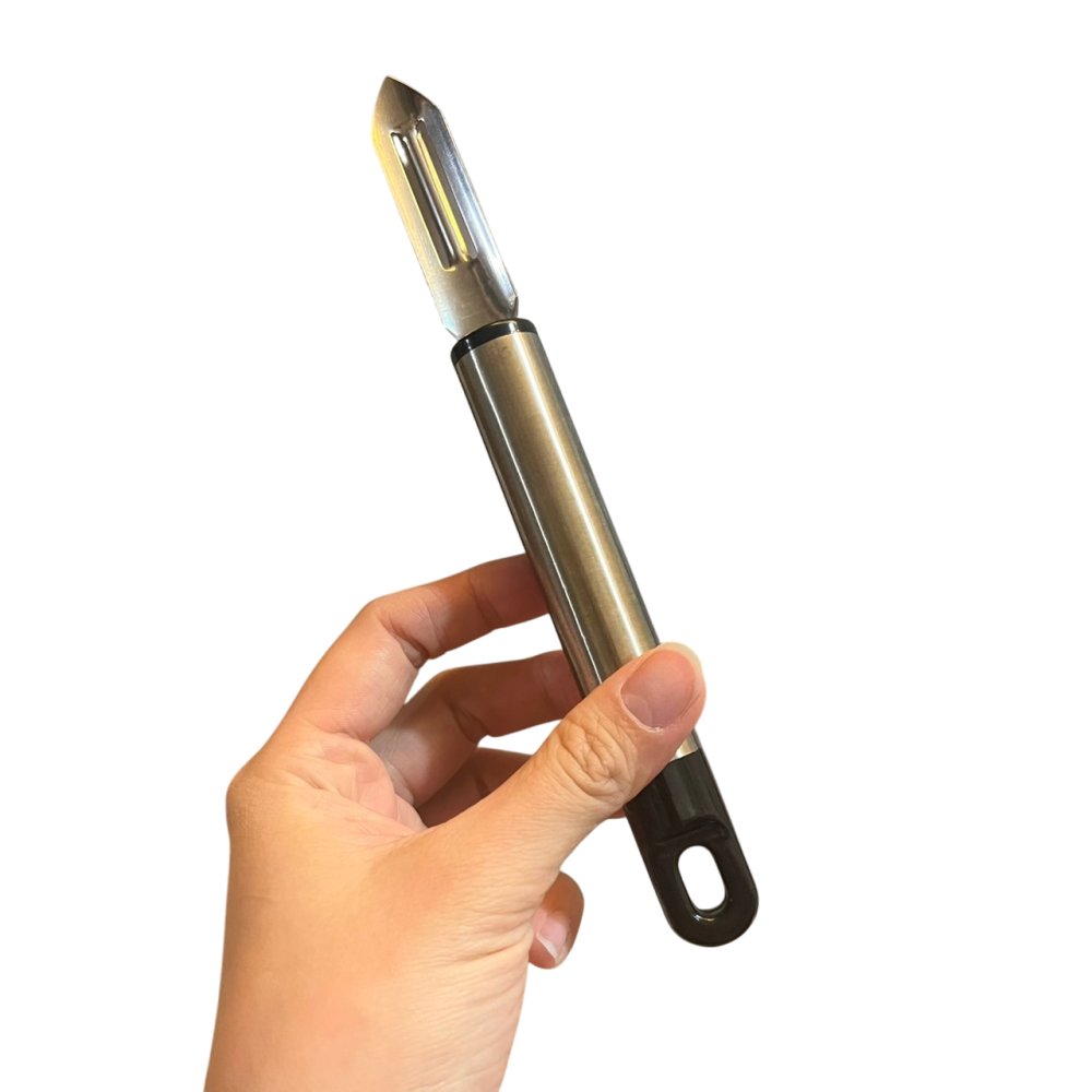 ❮全新❯ 冰島 DRULINE 6件式 不鏽鋼廚房用具組 披薩刀 水果挖球器 削皮器 開罐器 刀具 刨刀-細節圖4