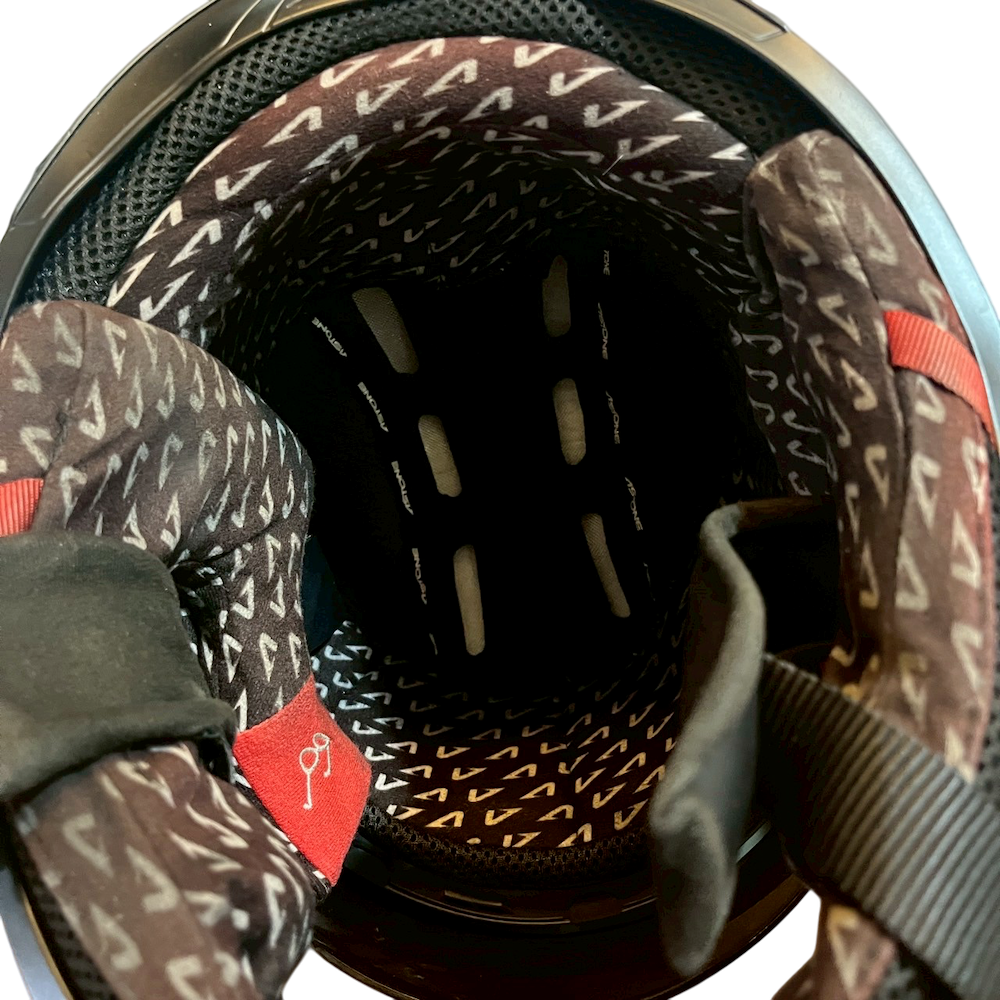 ❮二手❯ 法國 ASTONE GTB800 AO11 全罩式安全帽 全可拆洗 輕量 內置墨片 透氣 緊急快拆 平光黑/紅-細節圖6