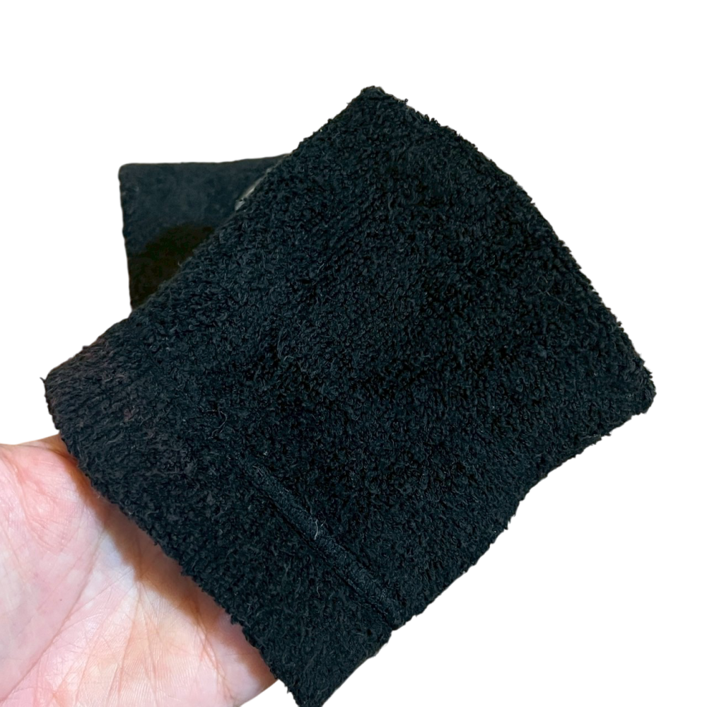 ❮二手❯ 美國 NIKE 耐吉 護腕 Swoosh 球鞋男女款 毛巾布 彈性 吸濕排汗 雙入 腳踝 手腕-細節圖7