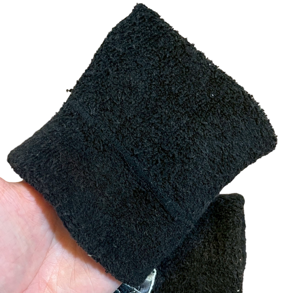 ❮二手❯ 美國 NIKE 耐吉 護腕 Swoosh 球鞋男女款 毛巾布 彈性 吸濕排汗 雙入 腳踝 手腕-細節圖8