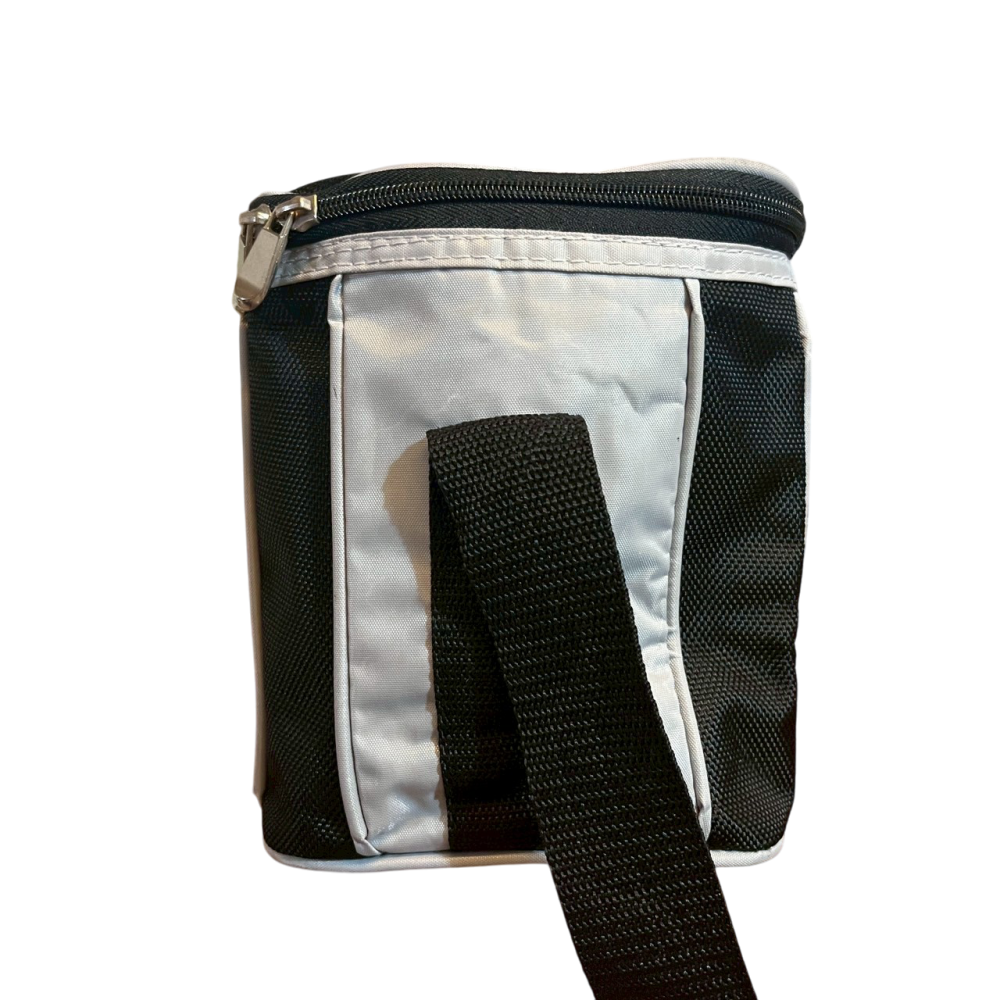 ❮二手❯ 德國 Mercedes-Benz 賓士 保冰袋/保冷袋/保溫袋 揹帶式拉鍊多夾層 野餐旅遊攜帶方便 外送小包-細節圖3