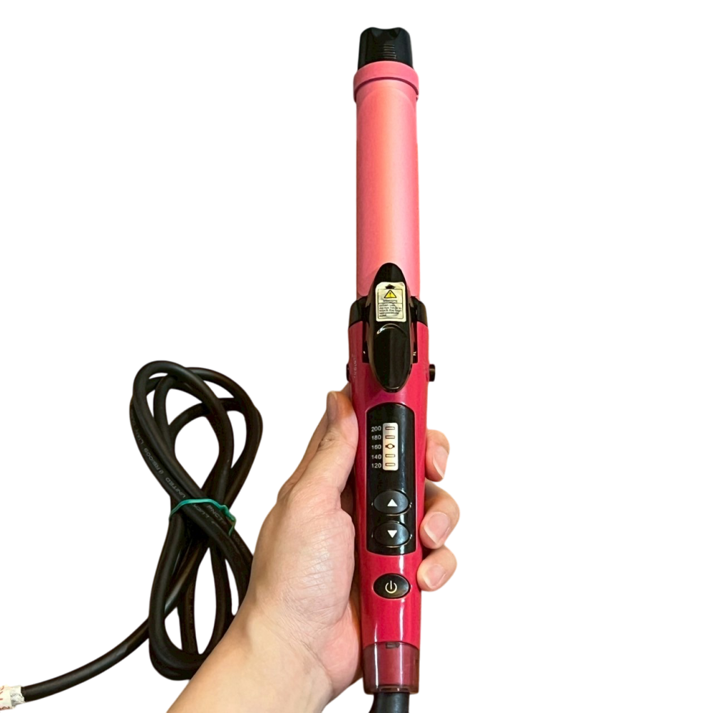 ❮二手❯ Youberry 悠貝莉 夢幻2合1 數位溫控兩用造型棒 AK-43C3 燙髮棒 電捲棒 電棒捲-細節圖4