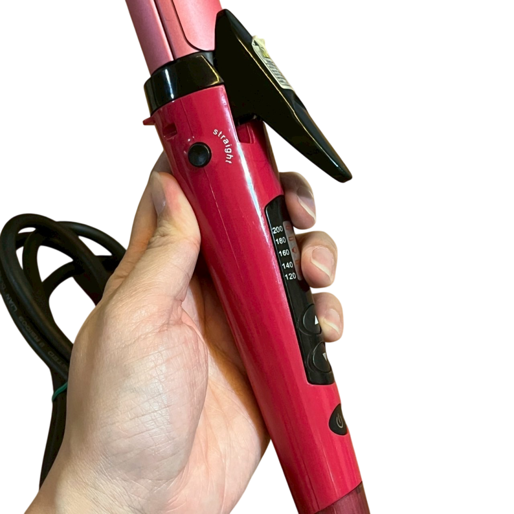 ❮二手❯ Youberry 悠貝莉 夢幻2合1 數位溫控兩用造型棒 AK-43C3 燙髮棒 電捲棒 電棒捲-細節圖6