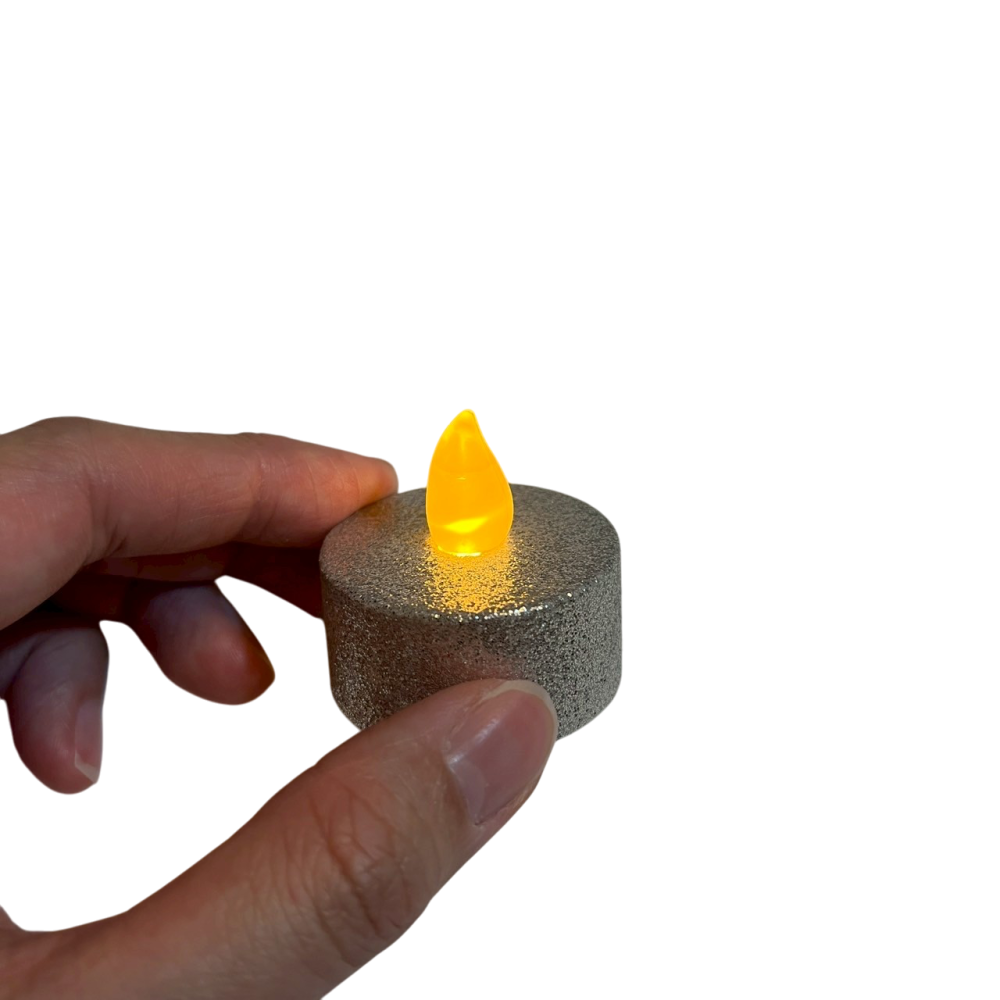 ❮近新❯ 派對城 LED蠟燭10入 黃光 亮粉銀 浪漫派對氣氛提升必備 輕鬆打造生活儀式感 求婚 生日-細節圖6