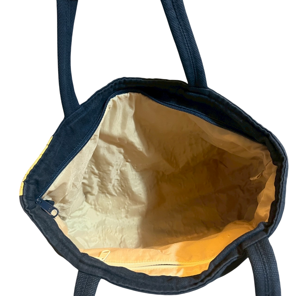 ❮二手❯ KOKOCAT 泡泡喵拼布 想魚 手提外出袋 餐袋 便當袋 保溫袋 保冷袋 雨傘 摺疊傘 便當盒收納-細節圖7