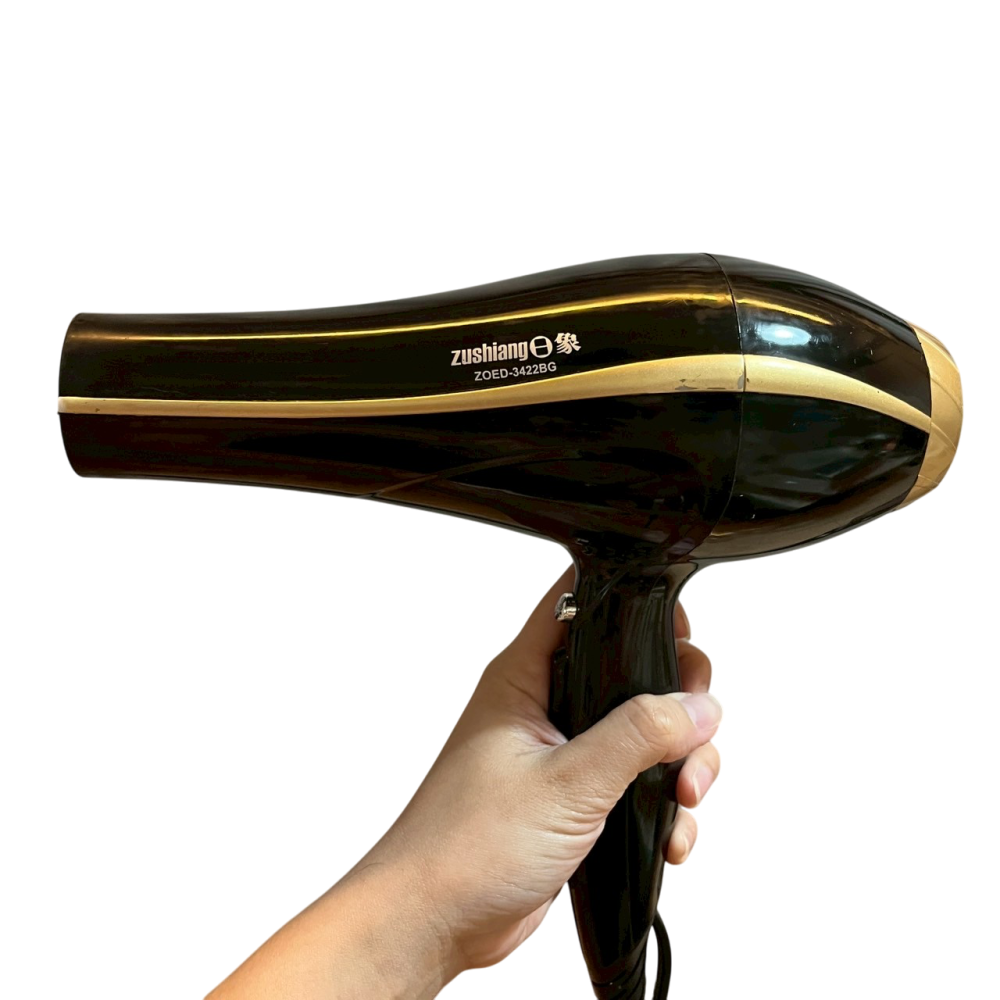 ❮二手❯ 日本 zushiang 日象 時尚闇夜吹風機 吹風機 ZOED-3422BG 低電磁波 過熱自動斷熱設計-細節圖2