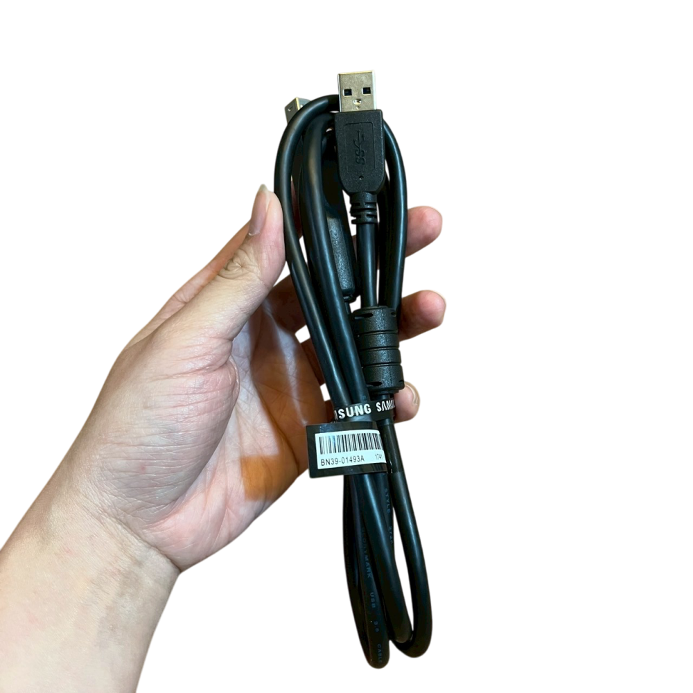 ❮全新❯ 韓國 SAMSUNG 三星 TYPE-B 方形B接頭轉TYPE-A USB3.0 3.5吋 USB外接硬碟傳輸-細節圖4
