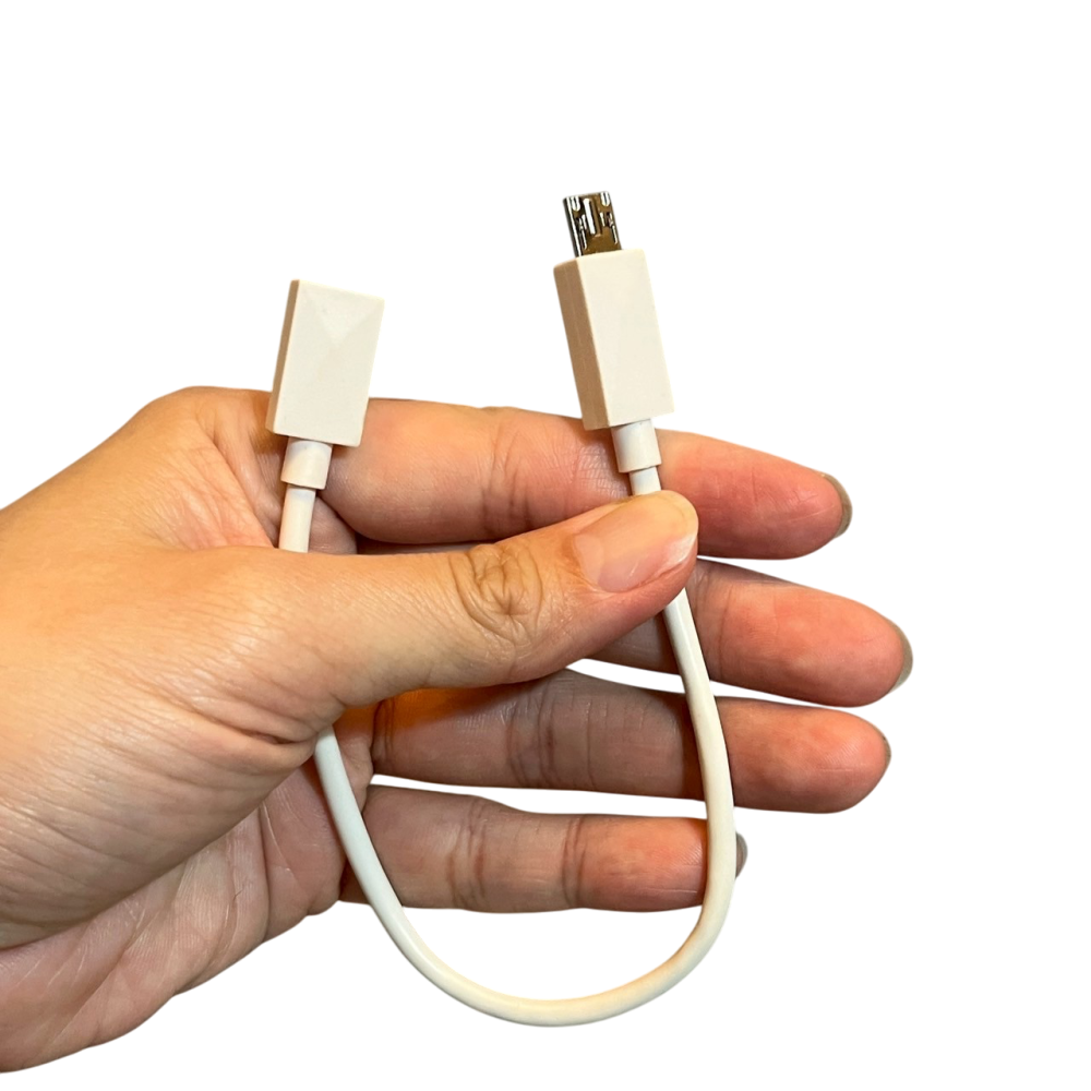 ❮二手❯ 英國 MHL Micro USB公轉母延長短線 用來延長手機或平板的 MicroUSB介面 延長線-細節圖3