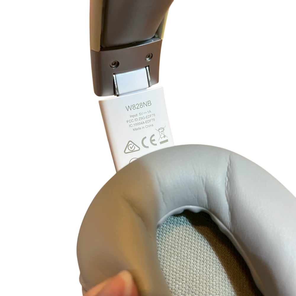 ❮二手❯ EDIFIER 漫步者 W828NB 主動降噪無線藍牙耳機 頭戴式主動降噪藍牙耳機 採用ANC主動降噪技術-細節圖7