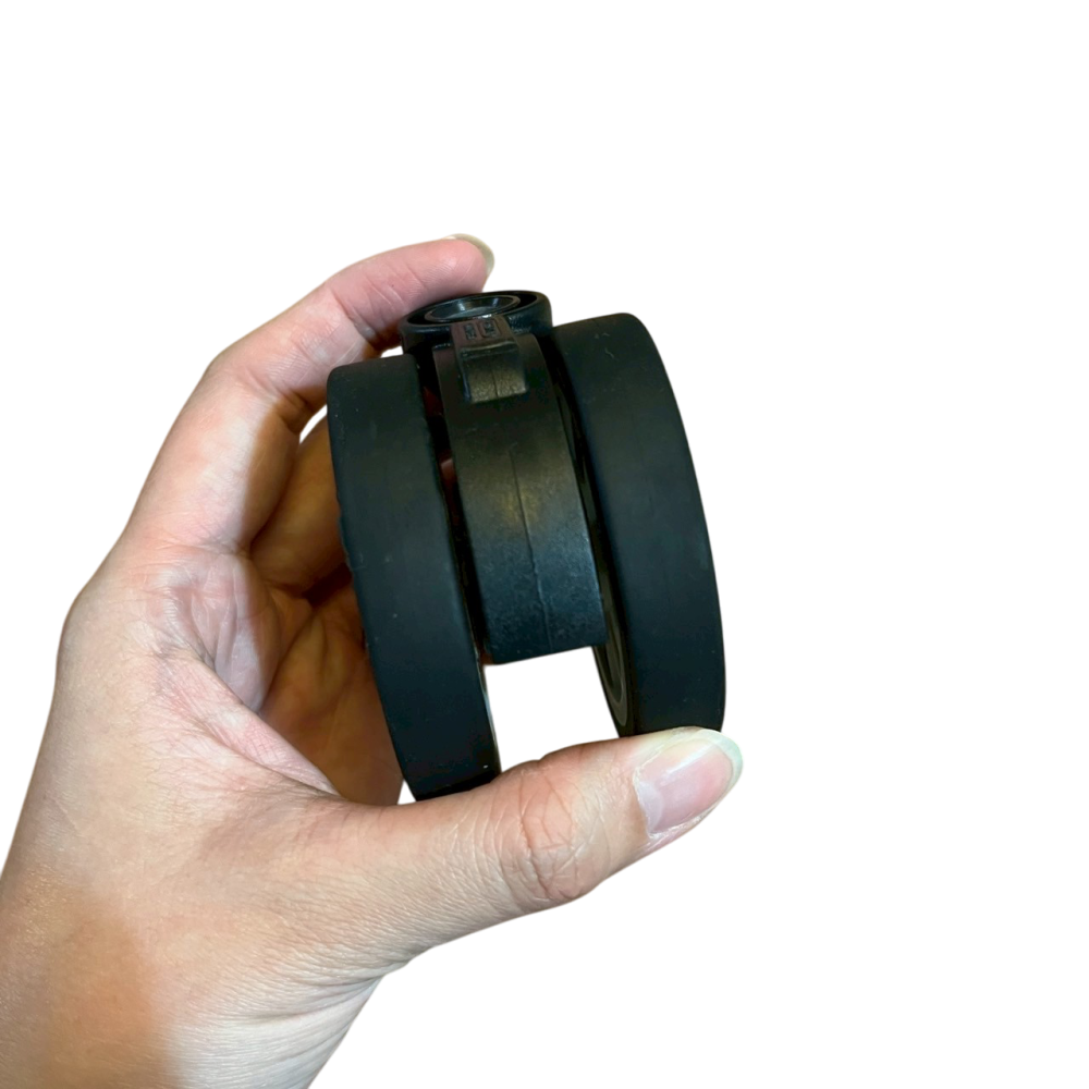 ❮近新❯ 適用Rimowa行李箱輪子 64mm 適用日默瓦輪子 適用於日默瓦行李箱靜音輪 配件腳輪/萬向輪行李箱替換輪子-細節圖3