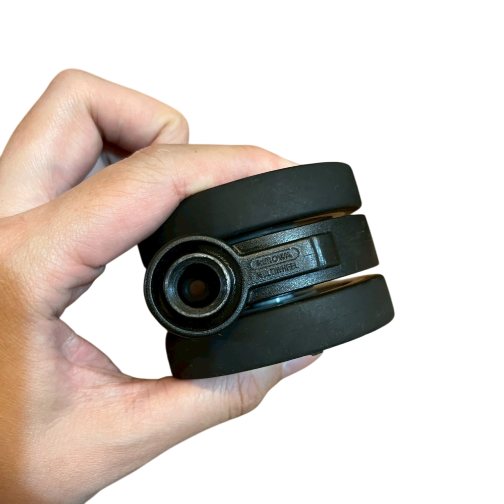 ❮近新❯ 適用Rimowa行李箱輪子 64mm 適用日默瓦輪子 適用於日默瓦行李箱靜音輪 配件腳輪/萬向輪行李箱替換輪子-細節圖7